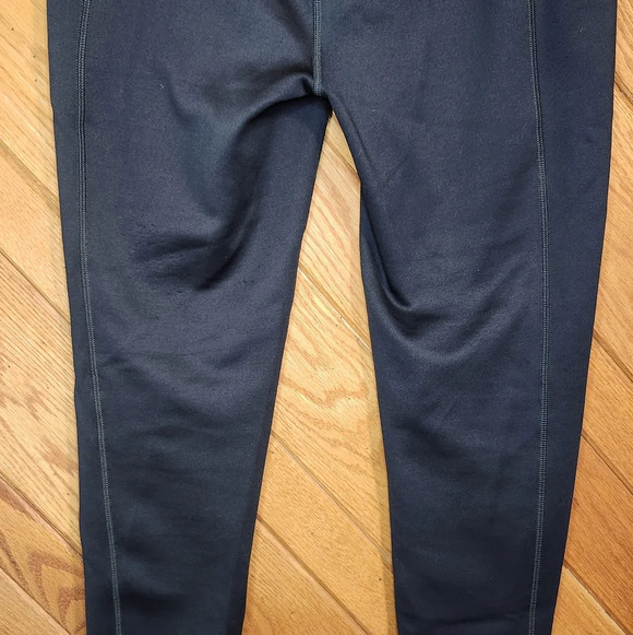 Spyder Active Medium Dark Hunter Green High Waisted Leggings With Pockets - Picture 10 of 11